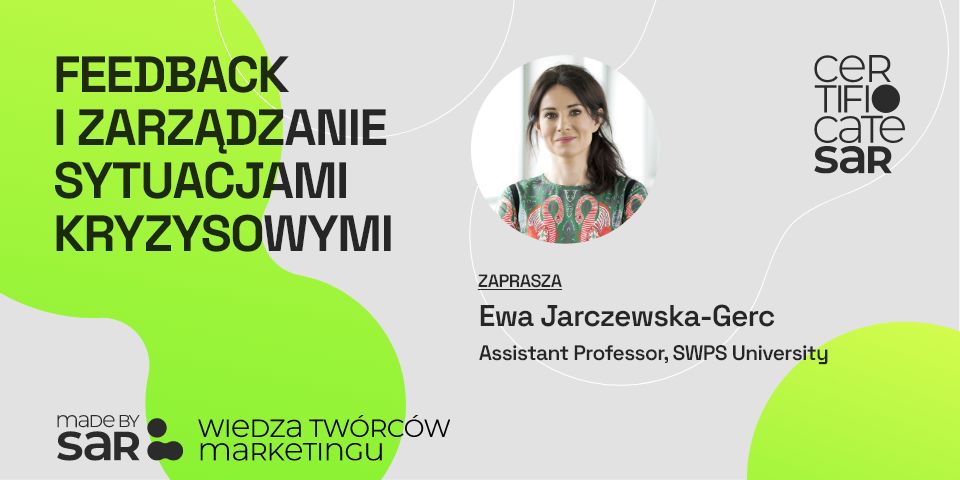 Feedback i Zarządzanie sytuacjami kryzysowymi - Ewa Jarczewska-Gerc
